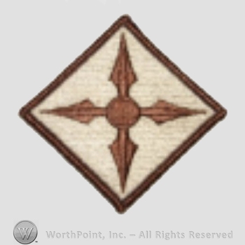 US Army Shoulder Sleeve Insignia: 77th Aviation Brigade.