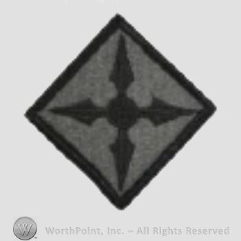 US Army Shoulder Sleeve Insignia: 77th Aviation Brigade.