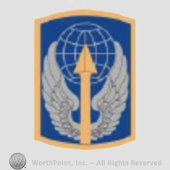 US Army Shoulder Sleeve Insignia: 166th Aviation  Brigad.