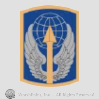 US Army Shoulder Sleeve Insignia: 166th Aviation  Brigade.
