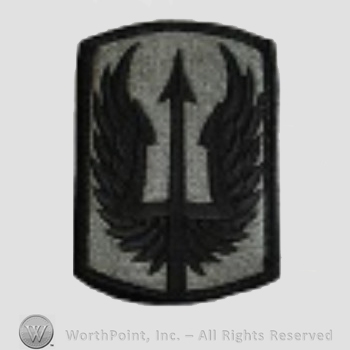 US Army Shoulder Sleeve Insignia: 185th Aviation  Brigade.