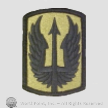 US Army Shoulder Sleeve Insignia: 185th Aviation  Brigade.