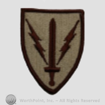US Army Shoulder Sleeve Insignia: 201st Battlefield Surveillance Brigade.