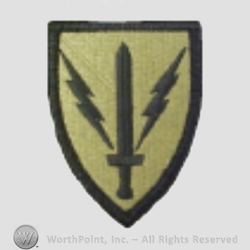 US Army Shoulder Sleeve Insignia: 201st Battlefield Surveillance Brigade.