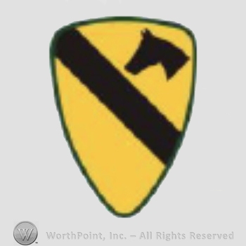 US Army Shoulder Sleeve Insignia: 1st Cavalry Division.