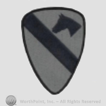 US Army Shoulder Sleeve Insignia: 1st Cavalry Division.