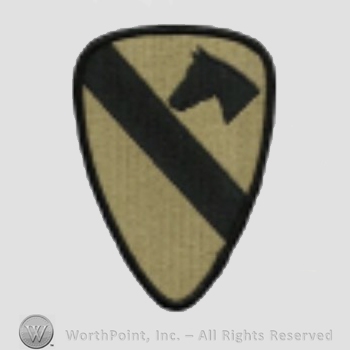 US Army Shoulder Sleeve Insignia: 1st Cavalry Division.