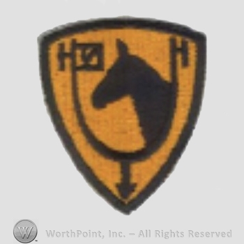 US Army Shoulder Sleeve Insignia: 61st Cavalry Division.