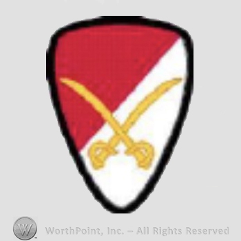 US Army Shoulder Sleeve Insignia: 6th Cavalry Regiment.