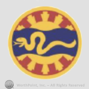 US Army Shoulder Sleeve Insignia: 116th Cavalry Brigade.