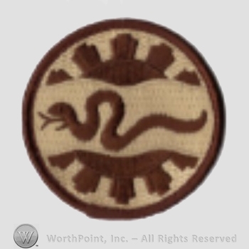 US Army Shoulder Sleeve Insignia: 116th Cavalry Brigade.
