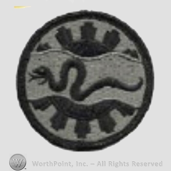 US Army Shoulder Sleeve Insignia: 116th Cavalry Brigade.