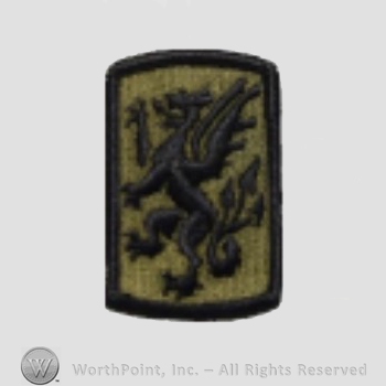 US Army Shoulder Sleeve Insignia: 415th Chemical Brigade.