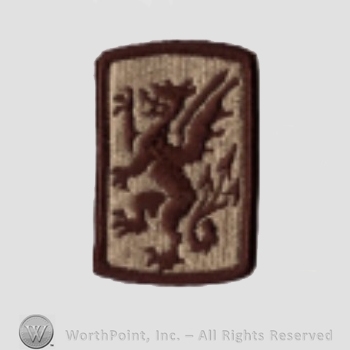 US Army Shoulder Sleeve Insignia: 415th Chemical Brigade.