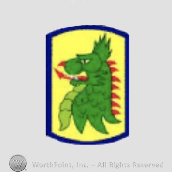 US Army Shoulder Sleeve Insignia: 455th Chemical Brigade.