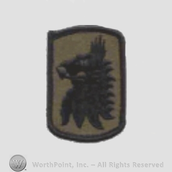US Army Shoulder Sleeve Insignia: 455th Chemical Brigade.
