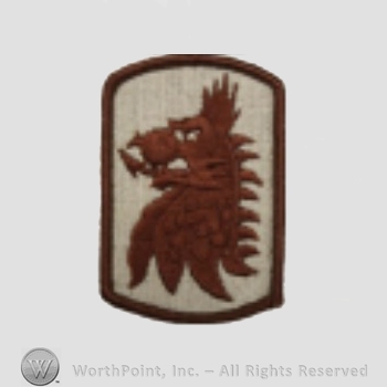 US Army Shoulder Sleeve Insignia: 455th Chemical Brigade.