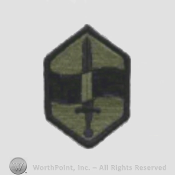 US Army Shoulder Sleeve Insignia: 460th Chemical Brigade.
