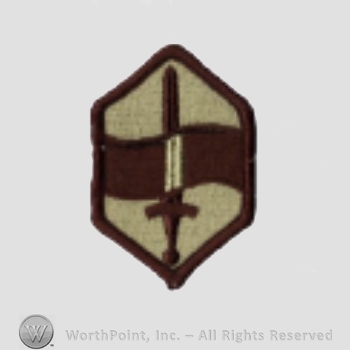 US Army Shoulder Sleeve Insignia: 460th Chemical Brigade.