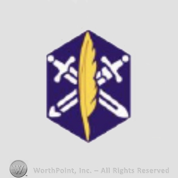US Army Shoulder Sleeve Insignia: 85th Civil Affairs Brigade.