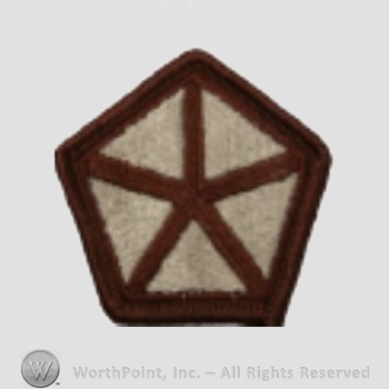 US Army Shoulder Sleeve Insignia: 5th Corps.