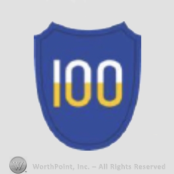 US Army Shoulder Sleeve Insignia: 100th Training Division.