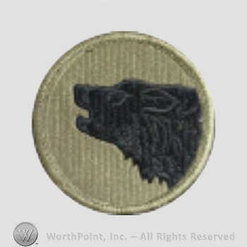 US Army Shoulder Sleeve Insignia: 104th Training Division.