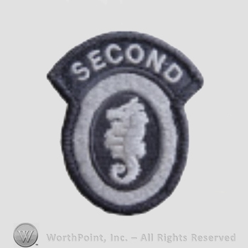 US Army Shoulder Sleeve Insignia: 2nd Engineer Brigade.