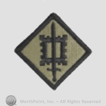 US Army Shoulder Sleeve Insignia: 18th Engineer Brigade.