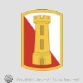 US Army Shoulder Sleeve Insignia: 168th Engineer Brigade.
