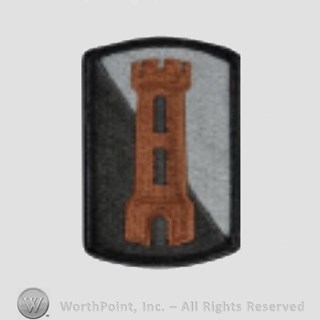 US Army Shoulder Sleeve Insignia: 168th Engineer Brigade.