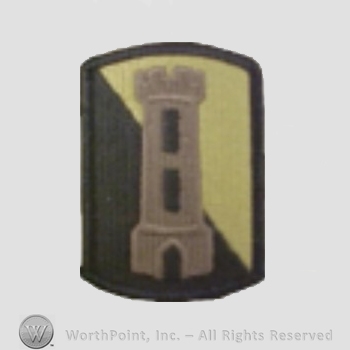 US Army Shoulder Sleeve Insignia: 168th Engineer Brigade.