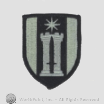 US Army Shoulder Sleeve Insignia: 372nd Engineer Brigade.