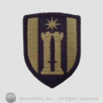 US Army Shoulder Sleeve Insignia: 372nd Engineer Brigade.