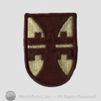 US Army Shoulder Sleeve Insignia: 412nd Engineer Brigade.