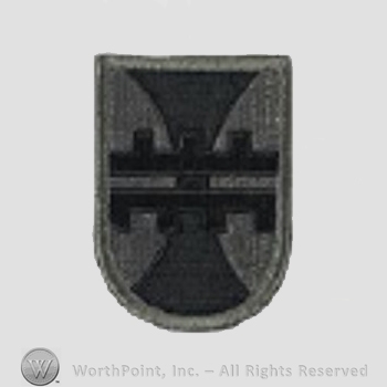 US Army Shoulder Sleeve Insignia: 412nd Engineer Brigade.
