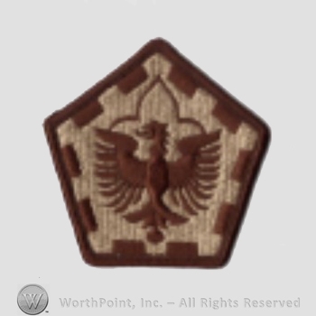 US Army Shoulder Sleeve Insignia: 555th Engineer Brigade.