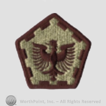 US Army Shoulder Sleeve Insignia: 555th Engineer Brigade.