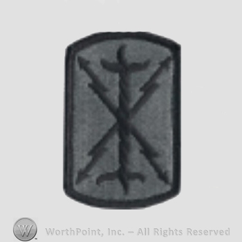 US Army Shoulder Sleeve Insignia: 17th Field Artillery Brigade.
