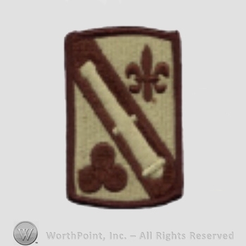 US Army Shoulder Sleeve Insignia: 42nd Field Artillery Brigade.