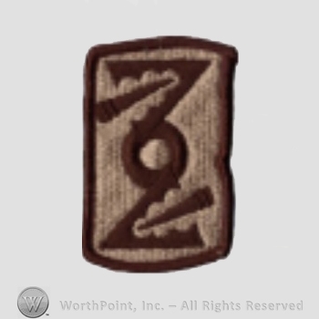 US Army Shoulder Sleeve Insignia: 72nd Field Artillery Brigade.