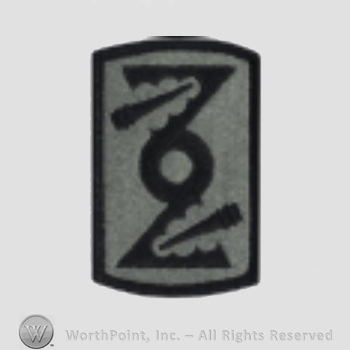 US Army Shoulder Sleeve Insignia: 72nd Field Artillery Brigade.