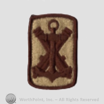US Army Shoulder Sleeve Insignia: 103rd Field Artillery Brigade.