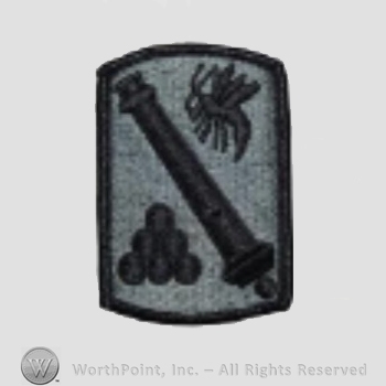 US Army Shoulder Sleeve Insignia: 113rd Field Artillery Brigade.