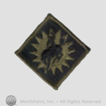 US Army Shoulder Sleeve Insignia: 115th Field Artillery Brigade.