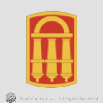 US Army Shoulder Sleeve Insignia: 118th Field Artillery Brigade.