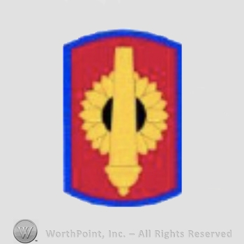US Army Shoulder Sleeve Insignia: 130th Field Artillery Brigade.