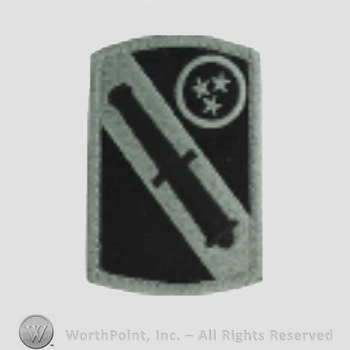US Army Shoulder Sleeve Insignia: 196th Field Artillery Brigade.