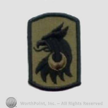 US Army Shoulder Sleeve Insignia: 209th Field Artillery Brigade.
