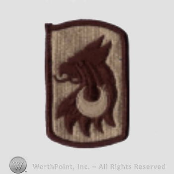 US Army Shoulder Sleeve Insignia: 209th Field Artillery Brigade.